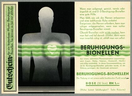 Beruhigungs-Bionellen (1910-1950)