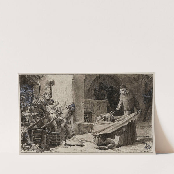 Besos para golpes (1889) by Luc-Olivier Merson