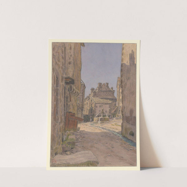 Besse-en-Chandesse (1921) by Henri Rivière