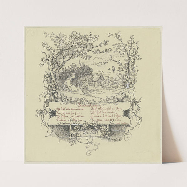 Besser ist besser (ca 1894) by Minna Roberth