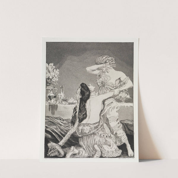 Bestürmung (Zelt, Opus XIV, 2. Teil, Nr. 28) (1915) by Max Klinger