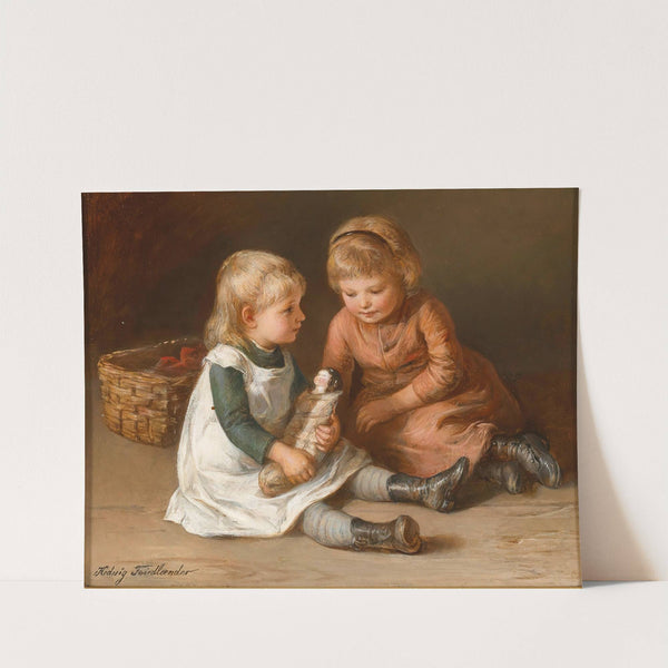 Besuch bei der Puppe by Hedwig Friedländer