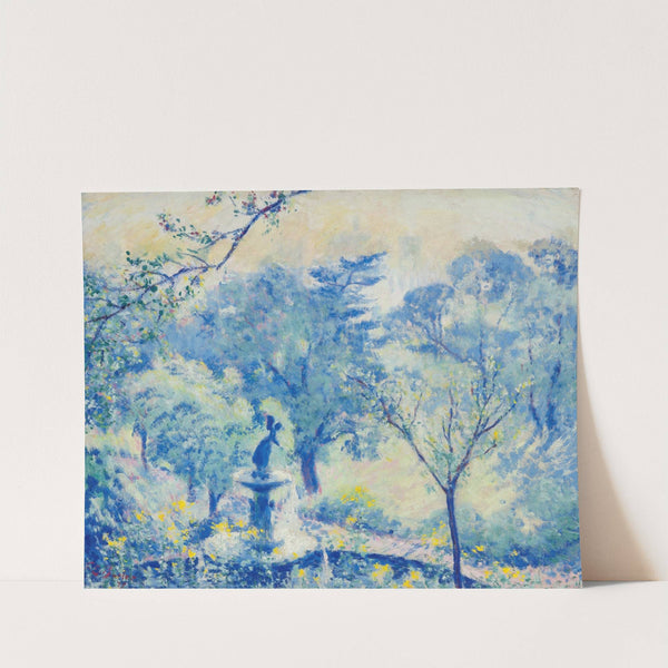 Bethesda Fountain, Central Park, New York by Theodore Earl Butler