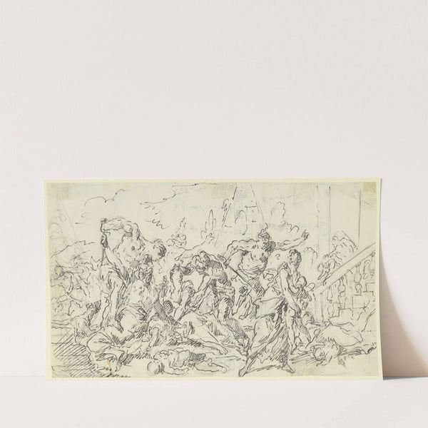 Bethlehemitischer Kindermord by Gaspare Diziani