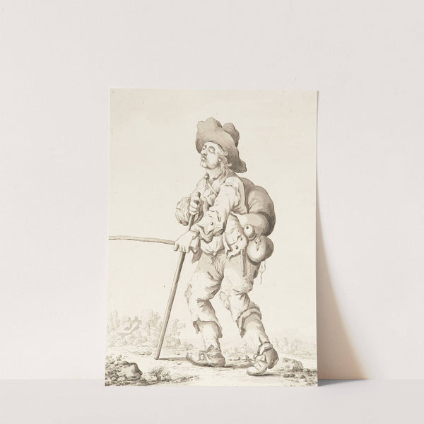 Bettler mit Blindenstock (1778) by Marquard Wocher