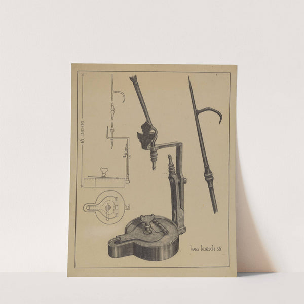 Betty Lamp by Hans Korsch