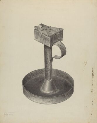 Betty Lamp and Stand