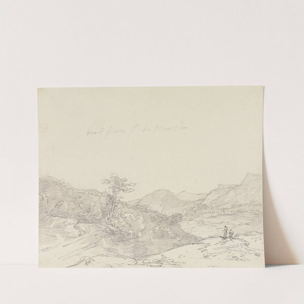 Between Llangollen and Oswestry by George Howland Beaumont