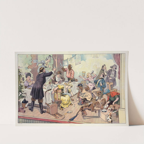 Between performances (1907) by Louis Glackens