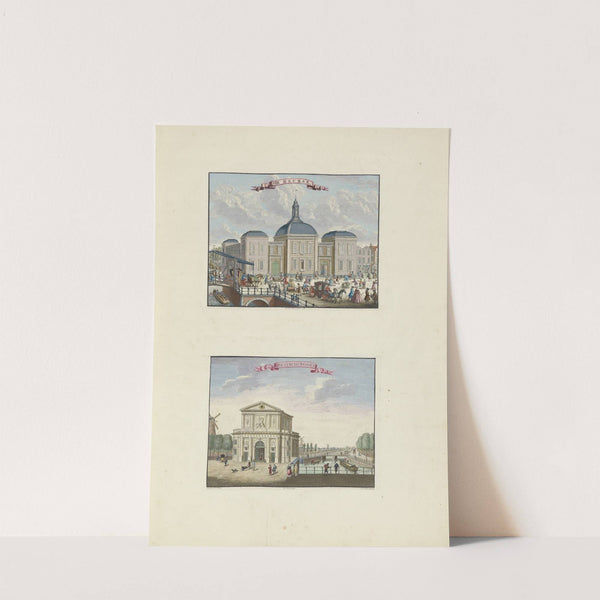 Beurs Delftse Poort De Beurs d’Delfsche Poort (1694-1695) by Johannes de Vouw