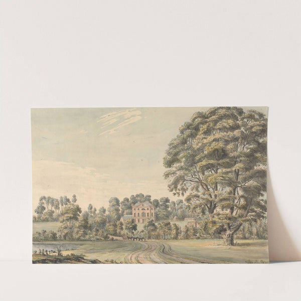 Bevere House near North Claines, Worcestershire (ca. 1780) by Moses Griffith