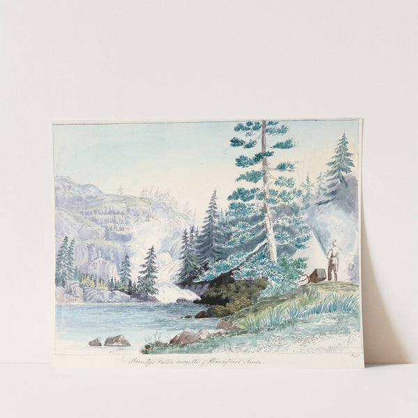 Beverley’s Falls, Mouth of Hoar Frost River by Charles Hamilton Smith