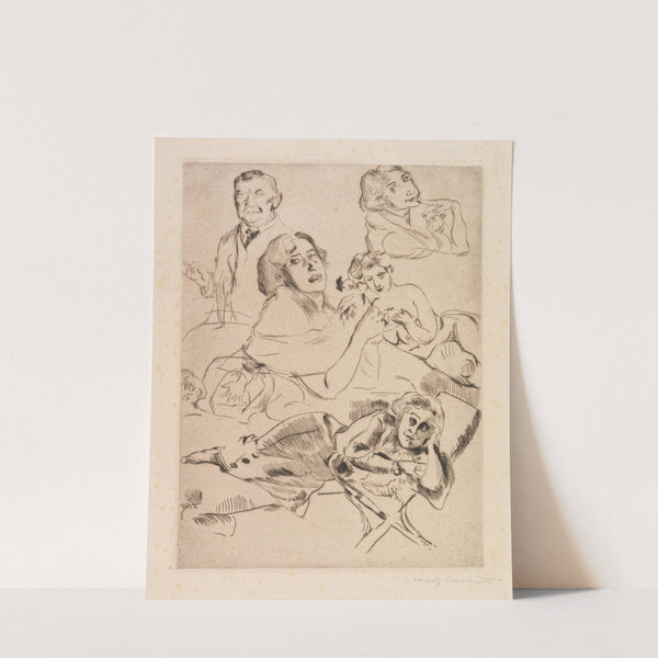 Bewegungsstudien (1911) by Lovis Corinth