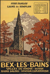 Bex-les-Bains. Vallée du Rhône Suisse – Bains salins station climatérique (1915)