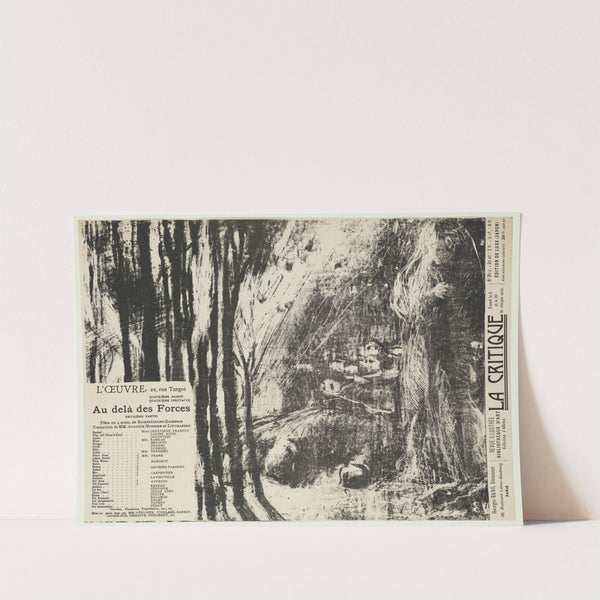 Beyond Human Forces (Part 2) (1897) by Édouard Vuillard