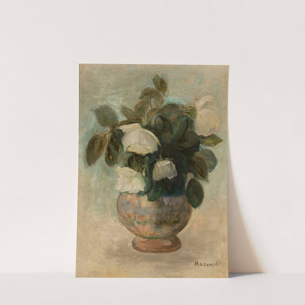 Białe róże (1923) by Tadeusz Makowski