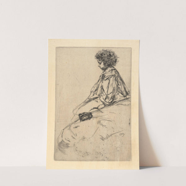 Bibi Lalouette (1859) by James Abbott McNeill Whistler