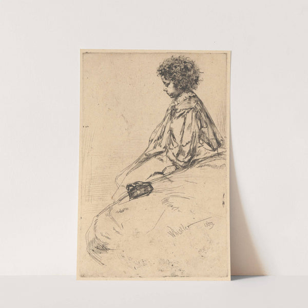 Bibi Lalouette (1859) by James Abbott McNeill Whistler