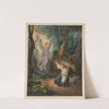 Biblical scene, Christ with angel by Henry Crone