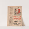 Bicycle road maps in Harper's Round Table by Edward Penfield