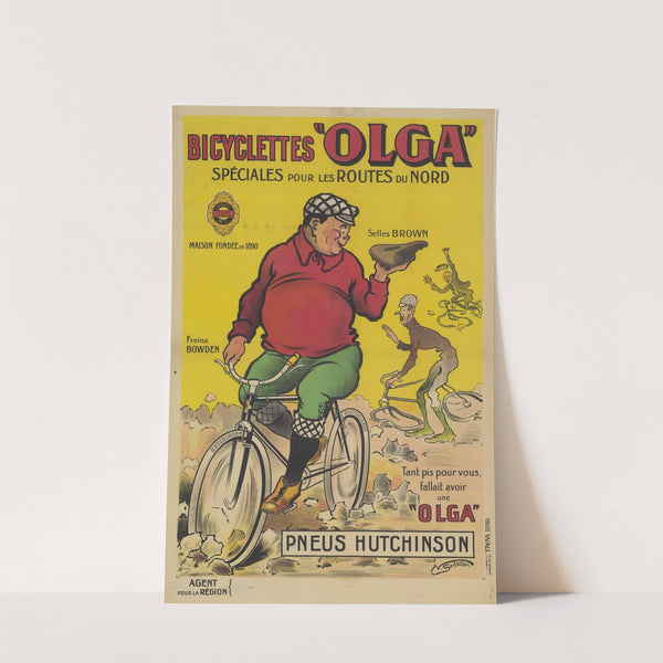 Bicyclettes Olga, spéciales pour les routes du nord (1921) by V. Schusler