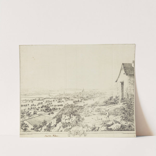 Biel & Nidau (1792) by Niklaus Sprüngli