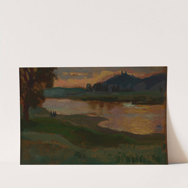 Bielany at Dusk (1905) by Jan Stanislawski