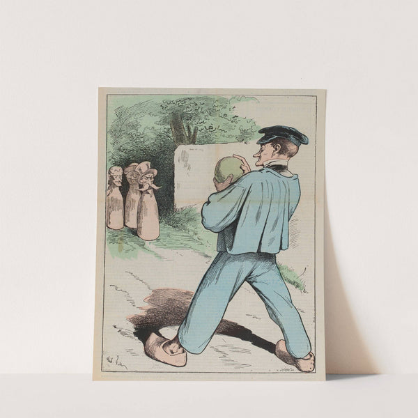 Bien joué (1876) by André Gill