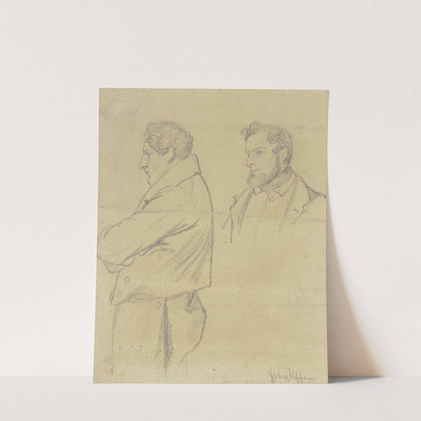 Bierbrauer Körber aus der großen Friedberger Gasse, Halbfigur und Brustbild by Carl Hoff