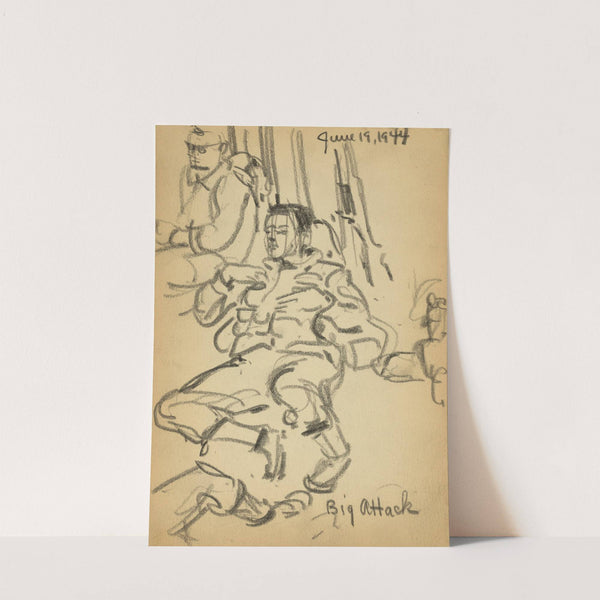 Big attack by Victor Alfred Lundy