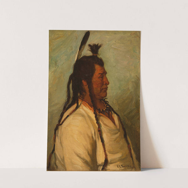 Big Brave, Blackfeet Dance Chief (1905) by Joseph Henry Sharp