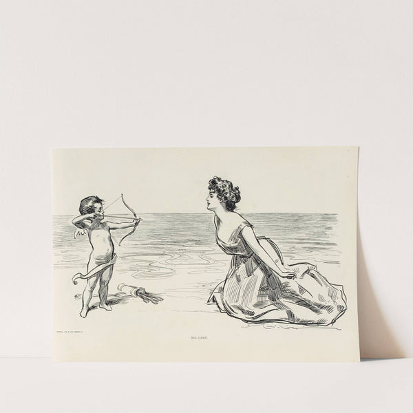 Big game (1900) by Charles Dana Gibson