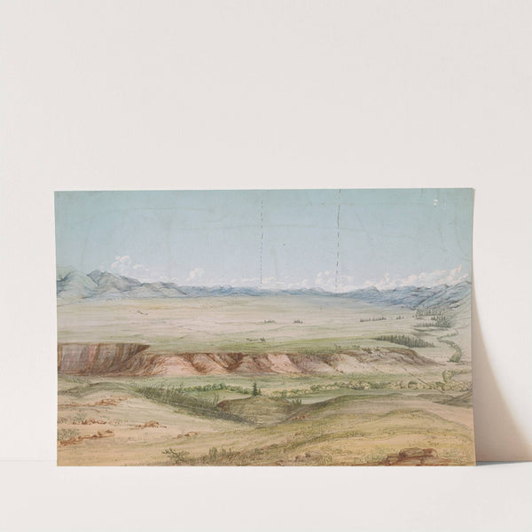 Big Hole Prairie from the North by John Mix Stanley