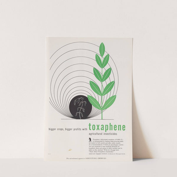 Bigger crops, bigger profits with toxaphene agricultural insecticides by Hercules Incorporated