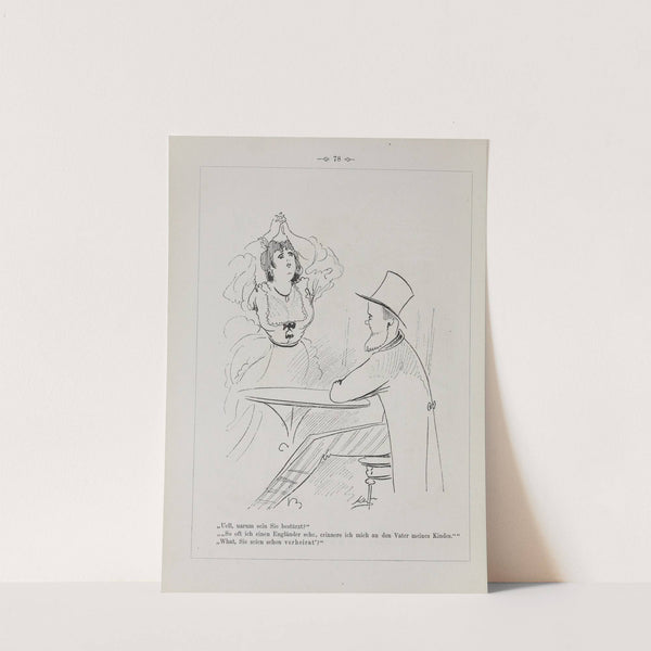 Bilderbuch für Hagestolze Pl.078 (1870s) by Karel Klíč