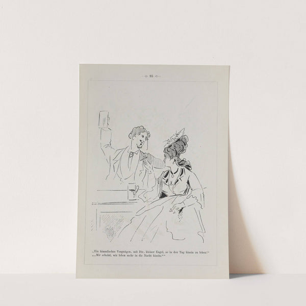 Bilderbuch für Hagestolze Pl.095 (1870s) by Karel Klíč