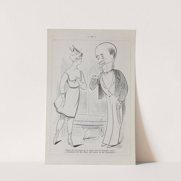 Bilderbuch für Hagestolze Pl.098 (1870s) by Karel Klíč