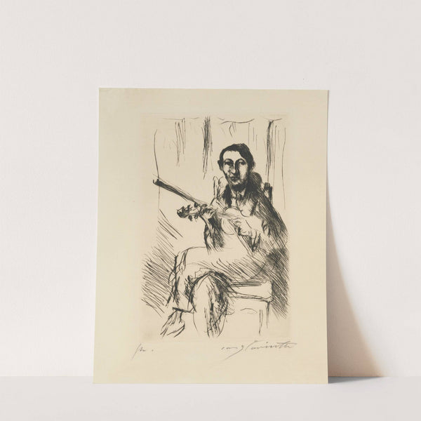 Bildnis Andreas Weissgaerber (Erste Fassung) (1919) by Lovis Corinth