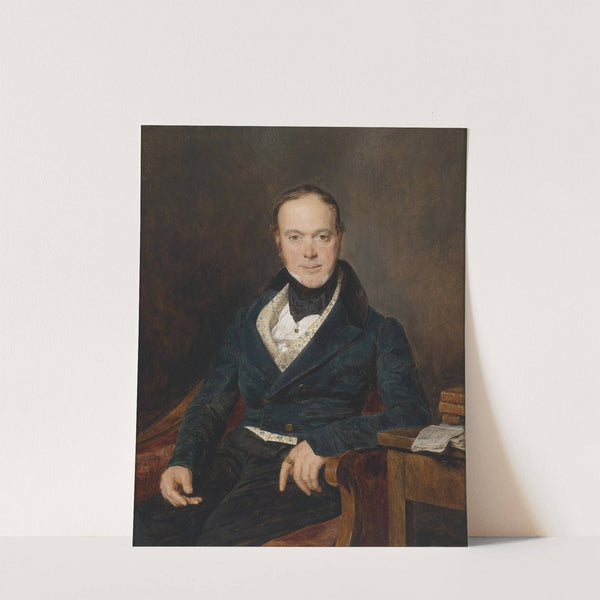 Bildnis August Walter (1834) by Ferdinand Georg Waldmüller