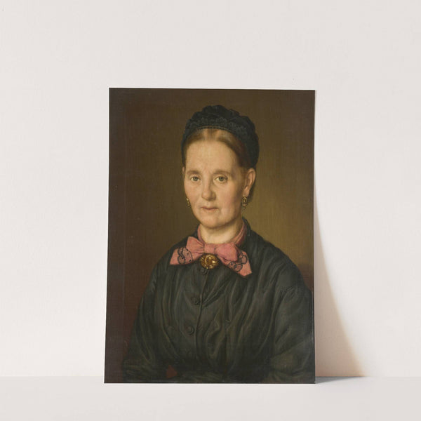 Bildnis Creszenz Hugel, geb. Schäfer (1870) by Ignaz Weisser