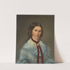 Bildnis der Berhardine Faller, geb. Kleißer (1860) by Daniel Cornelius Gesell