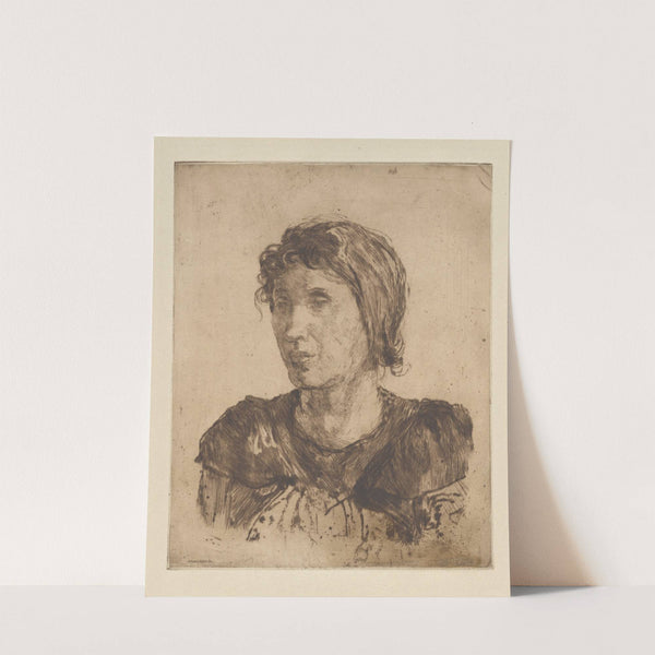 Bildnis der Gemahlin by Albert Welti