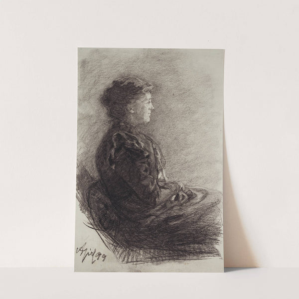 Bildnis der Tante Mary Eysen by Louis Eysen