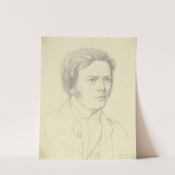 Bildnis des Augsburger Landschaftsmalers Christoph Rist by Nikolaus Hoff