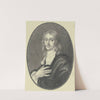 Bildnis des Bildhauers Melchior Barthel im Oval by Joachim Von Sandrart
