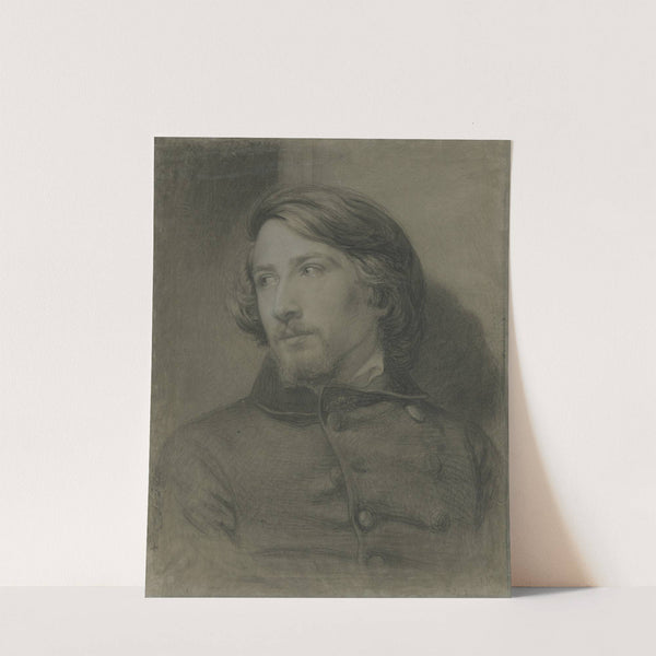 Bildnis des Frankfurter Kupferstechers Johann Eisenhardt by Angilbert Göbel