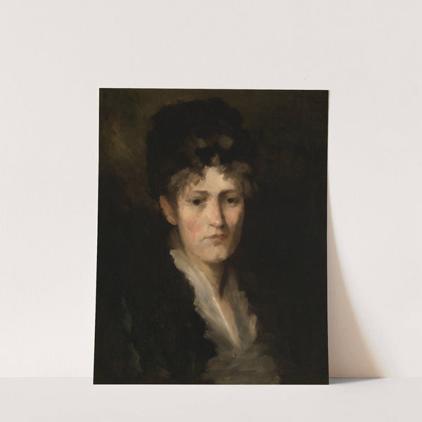 Bildnis des Fräuleins zur Westen by Hans Von Marées