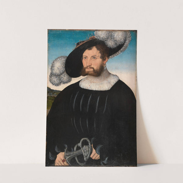 Bildnis des Herrn A. von Rechenberg (1535-1540) by Lucas Cranach the Elder