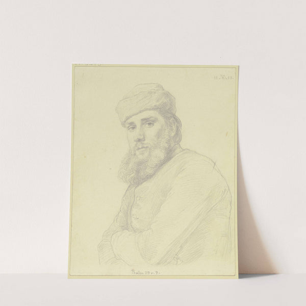 Bildnis des Johann Friedrich Hoff in seinem 22. Lebensjahr by Albrecht Bräuer