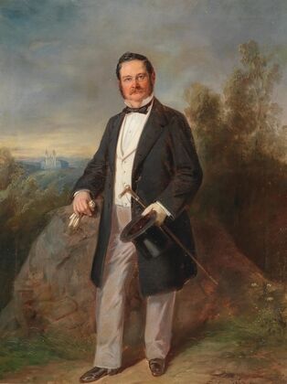 Bildnis des Josef Edler von Kriehuber — size preview